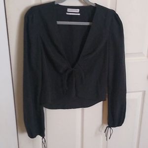 Urban Outfitters xs black blouse